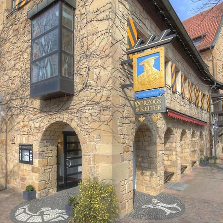 Herzogskelter Restaurant Hotel Gueglingen Екстер'єр фото