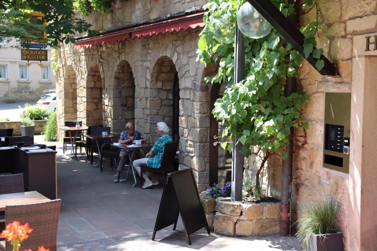 Herzogskelter Restaurant Hotel Gueglingen Екстер'єр фото